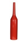  Dekors Pudele sarkana spīdīga 26.5cm