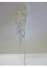  Dekoratīvs ziemassvētku zariņš-50cm(balts)
