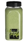  Smiltis dekoratīvas zaļas gaiši MICA 1kg