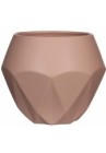 Puķu pods keramikas kašpo rozā 17cm