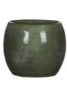  Puķu pods keramikas kašpo zaļgans 14cm